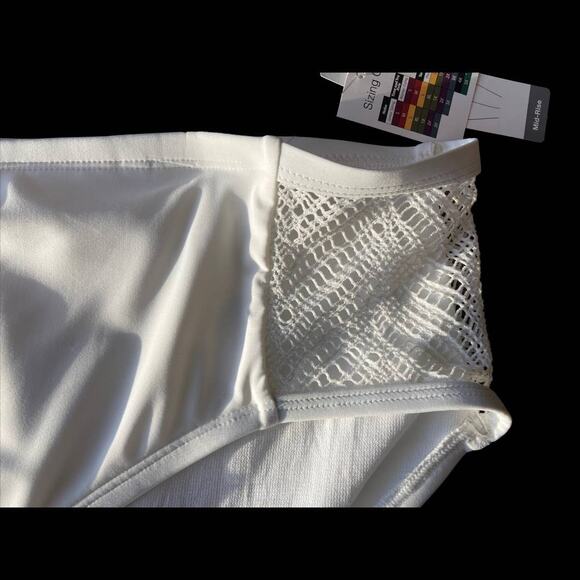Bikini Bottom‎ White Crochet by Time and Tru Women's Plus 2X NWT - Picture 6 of 9